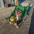 Front linkage And PTO removed from a John Deere 6155R