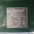 NEW BAILEY 28ft bale trailer