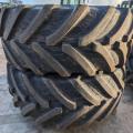 John Deere Wheels and tyres 650/65/38 rears 540/65/30