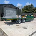 New Bailey Flat deck low loader trailer