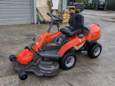 Husqvarna R216 ride on lawn mower