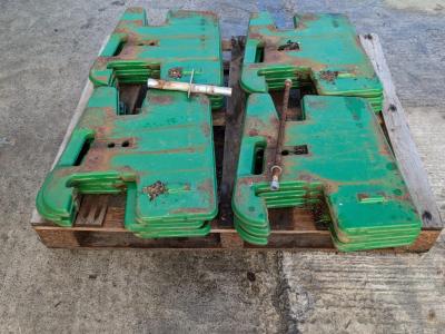 John Deere 50kg wafer weights