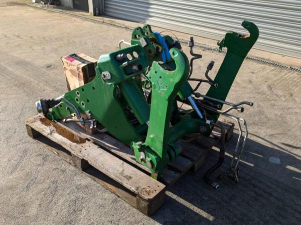 Front linkage And PTO removed from a John Deere 6155R