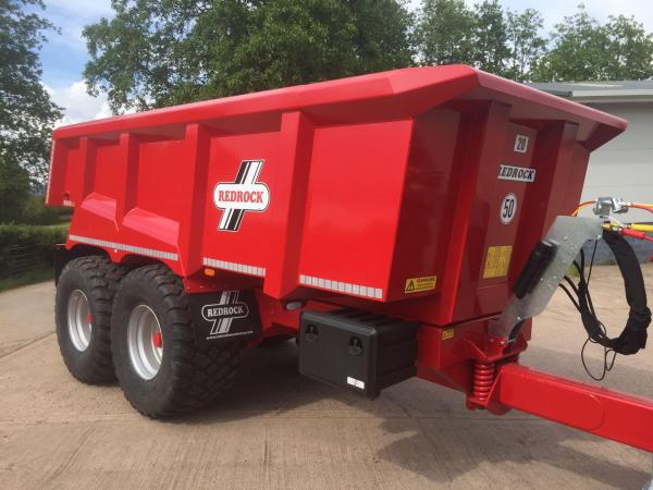 Redrock 20 ton High tip dump trailer